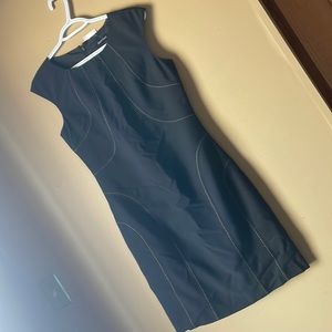 ELLEN TRACEY NWT black sheath dress sz4/6 work career